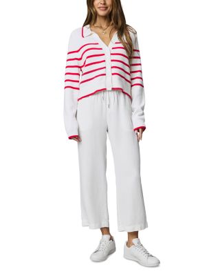 Nicolette Striped Polo Sweater