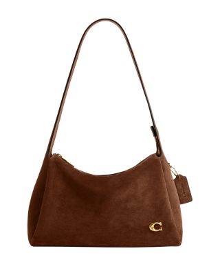 Lola Medium Suede Shoulder Bag