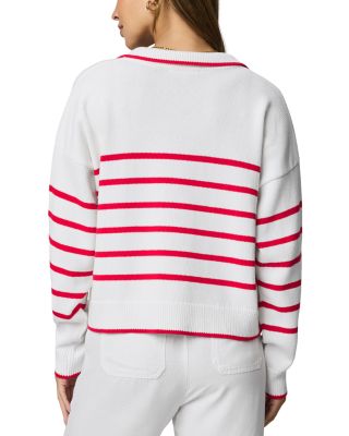 Arden Striped Polo Sweater