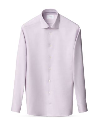 Contemporary Fit Textured Twill Shirt