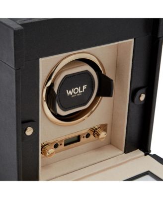 Palermo Single Watch Winder with Jewelry Storage