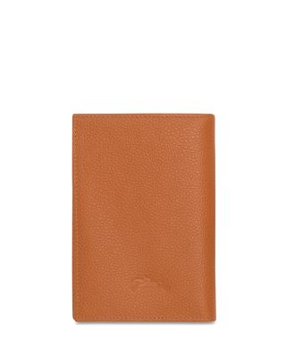 Le Foulonne Pebbled Leather Passport Cover