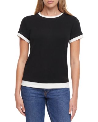 Veronica Layered Short Sleeve Tee