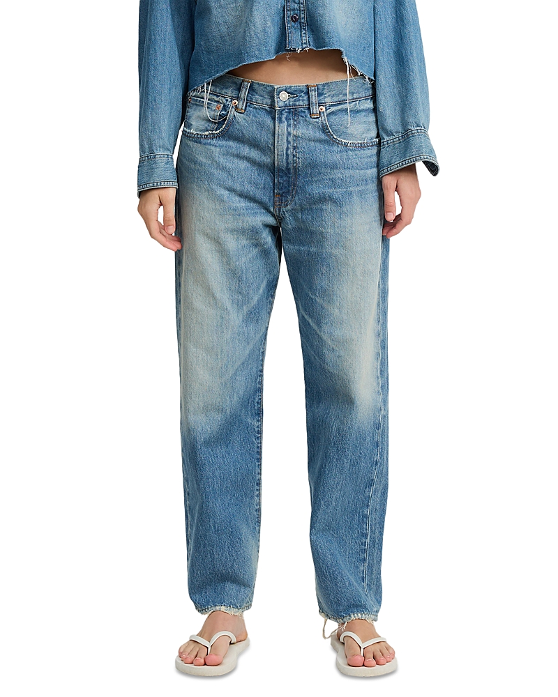 Denimist Lucy High Rise Boyfriend Jeans in Glenmore Blue