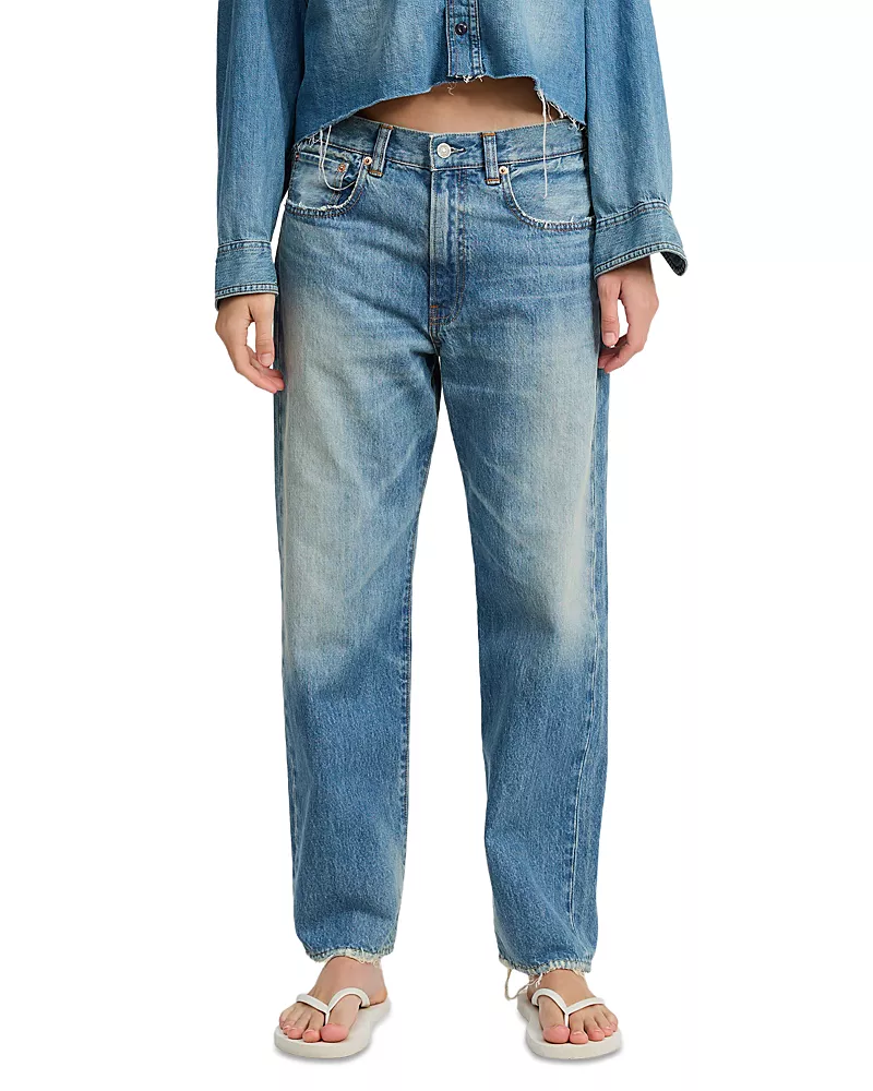 Denimist Lucy High Rise Boyfriend Jeans in Glenmore Blue