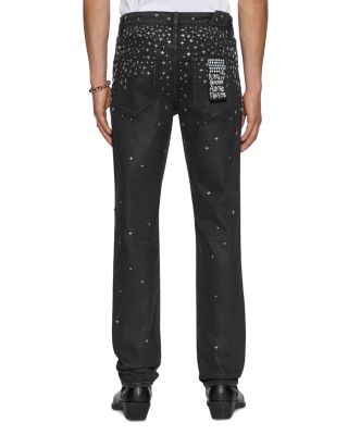 Chitch Backstage Slim Fit Jeans in Black Metalik