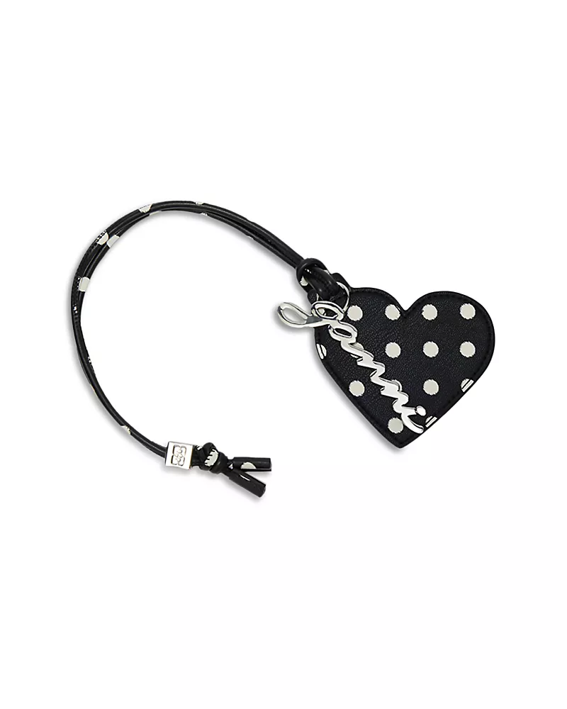 Ganni Bou Heart Mirror Bag Charm