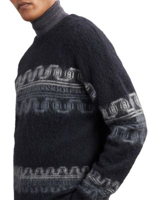 Lennox Long Sleeve Crew Fair Isle Jumper Sweater
