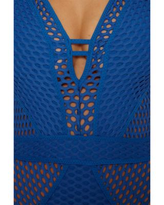 Castaway Plunge One Piece Swimsuit