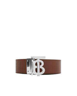 Reversible Leather TB Belt