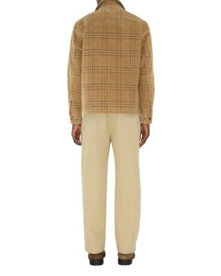 Check Corduroy Overshirt