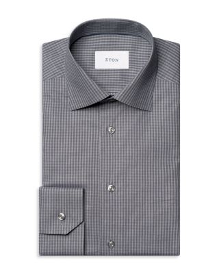 Slim Fit Button Front Twill Shirt