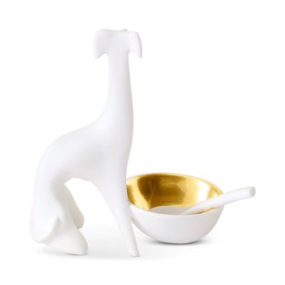 Menagerie Greyhound Salt/Pepper Cellar