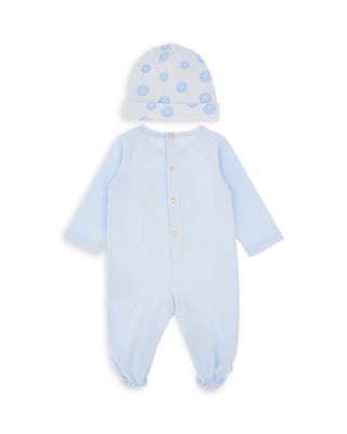 Unisex Jersey Medusa Dots Footie and Hat Set - Baby