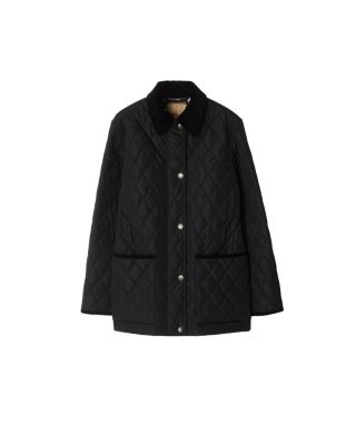 Quilted Nylon Barn Jacket
