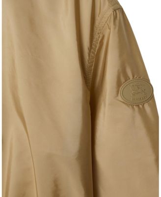  Short Checker-tape Nylon Parka