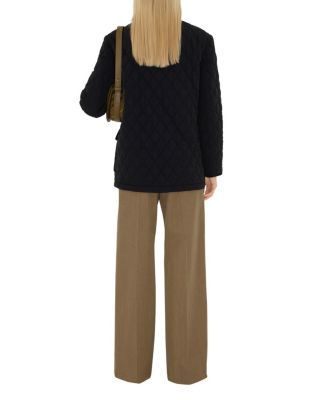  Quilted Nylon Barn Jacket