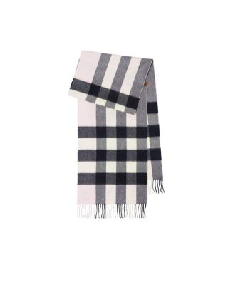 Check Cashmere Scarf