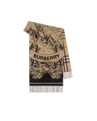  Wide Reversible EKD Cashmere Scarf