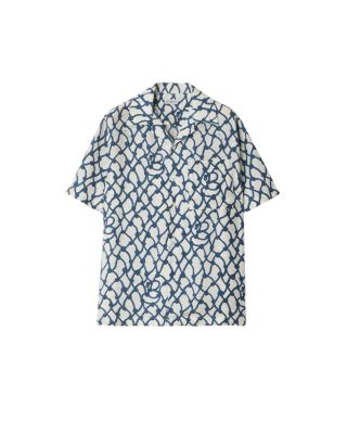 Regular Fit Knot Silk Shirt