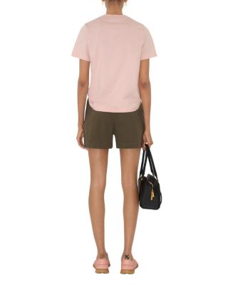 Knight Stamp Cotton T-shirt