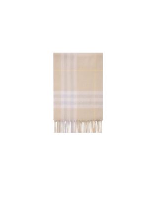 Check Cashmere Scarf