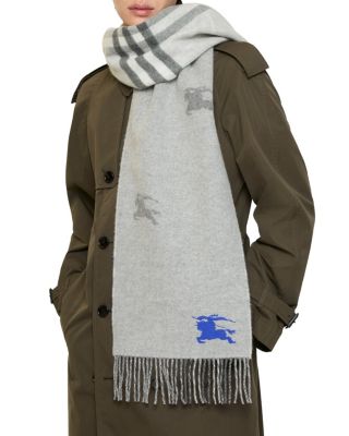 Reversible EKD Check Cashmere Scarf