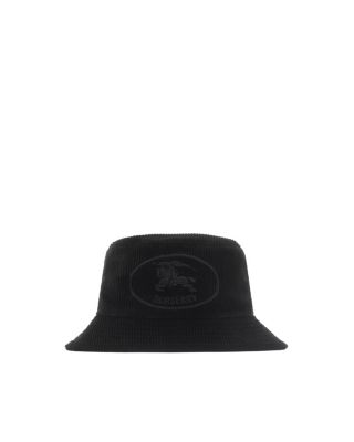 Knight Stamp Corduroy Bucket Hat