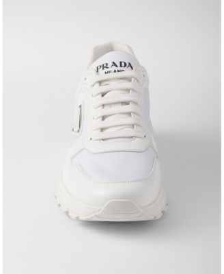  Men's Prax 01 Re-Nylon and Brushed Leather Sneakers