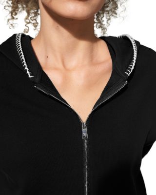  SILKERRY Oversized Seamflow Verge Full-Length Front Zip Hoodie