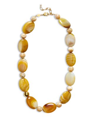 Desert Dreamer Multi Stone All Around Collar Necklace, 16.33-18.11"