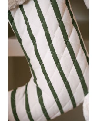 Striped Holiday Stocking