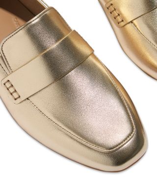 Women&#39;s Delicate Soft Metallic Loafers