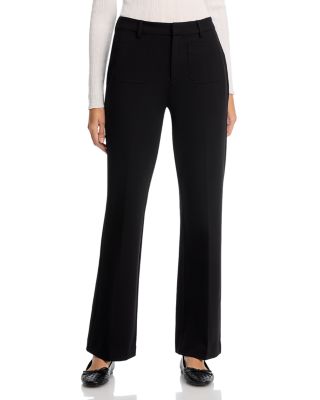 High Rise Crop Flare Pants