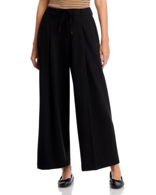 Wide Leg Drawstring Pants
