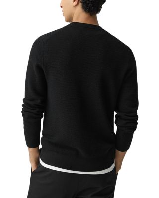 Maden Textured Crewneck Sweater