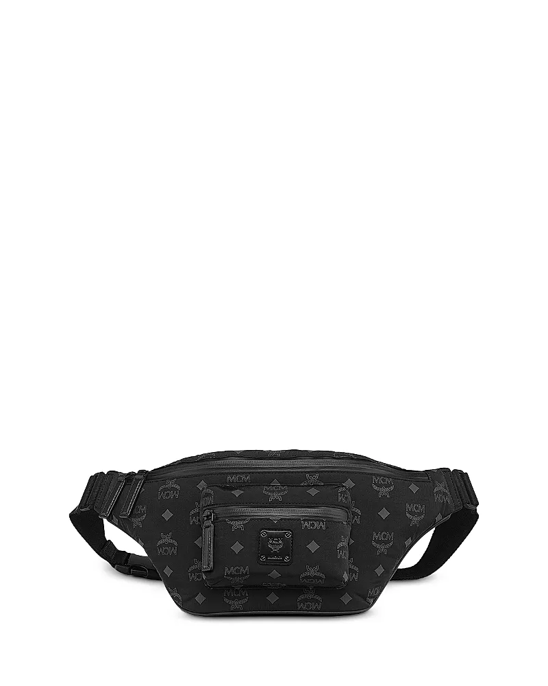 Mcm Fursten Belt Bag in Monogram Nylon
