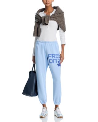 Cotton Logo Sweatpants in Pinkbird