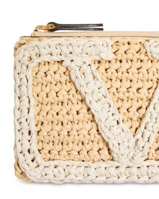Viva Superstar Raffia Pouch