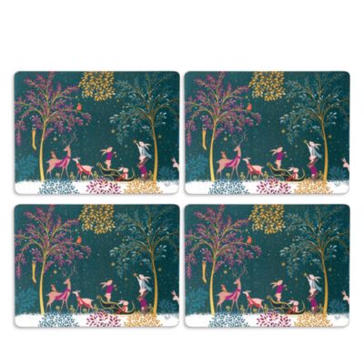 Sara Miller Woodland Tales Large Placemats, Set of 4