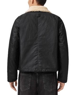 Boston Fleece Collar Wax Jacket