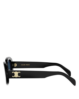 Triomphe Oval Sunglasses, 52mm