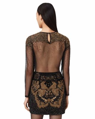 Greta Embellished Crop Top