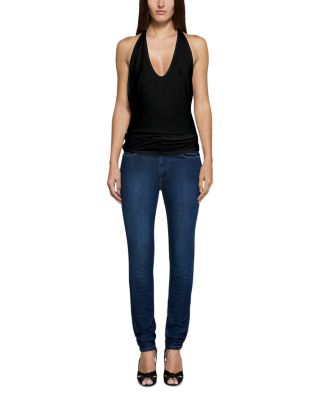 Moss Mid Rise Skinny Jeans in Nightfall
