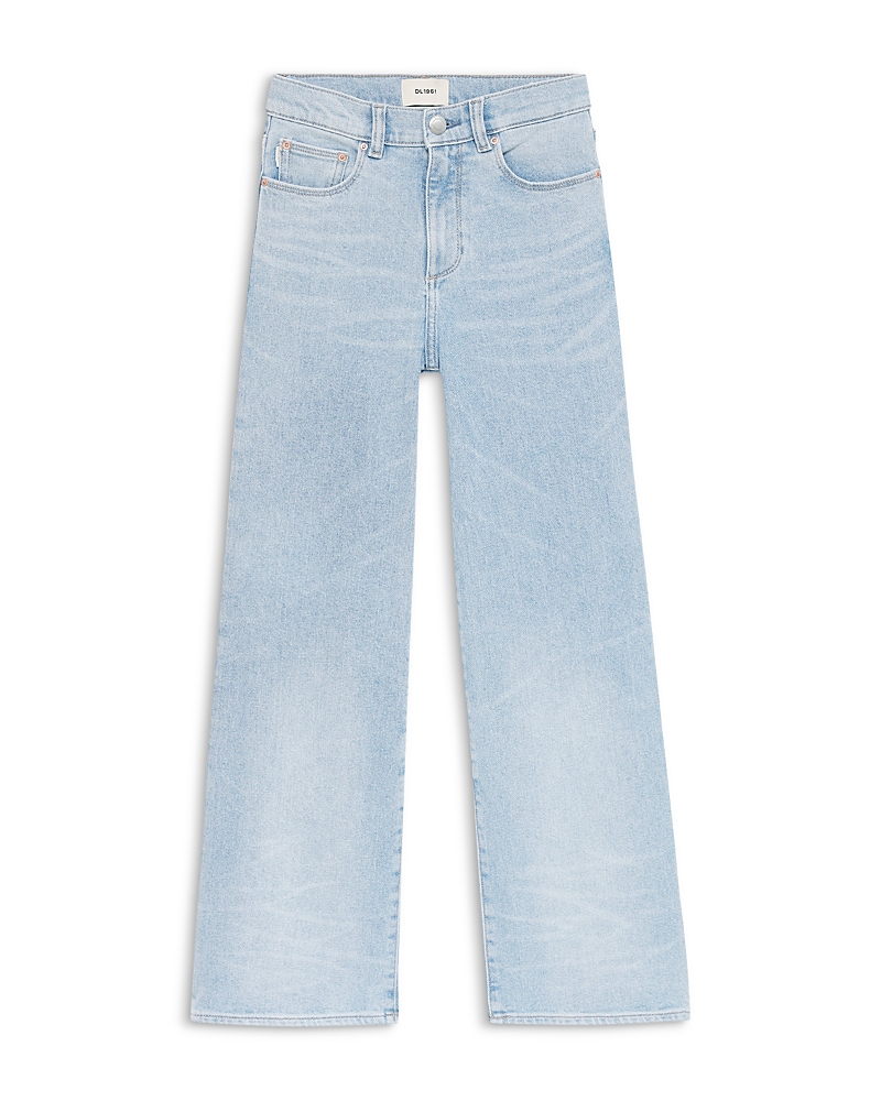 Dl1961 Girls' Lily Wide Leg Jeans - Big Kid In Blue