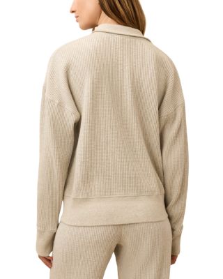 Apres Henley Waffle  Top