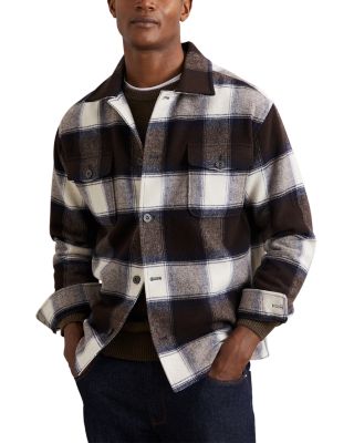 Checked Twin Pocket Overshirt