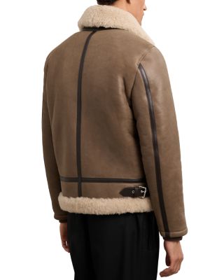 Hardy Shearling Aviator Jacket