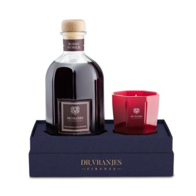 Holiday Gift Box 250ml Rosso Nobile Diffuser with Candle