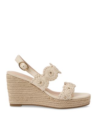 Women's Laurin Leather High Heel Wedge Sandals